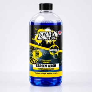 detail addict super concentrated screen wash